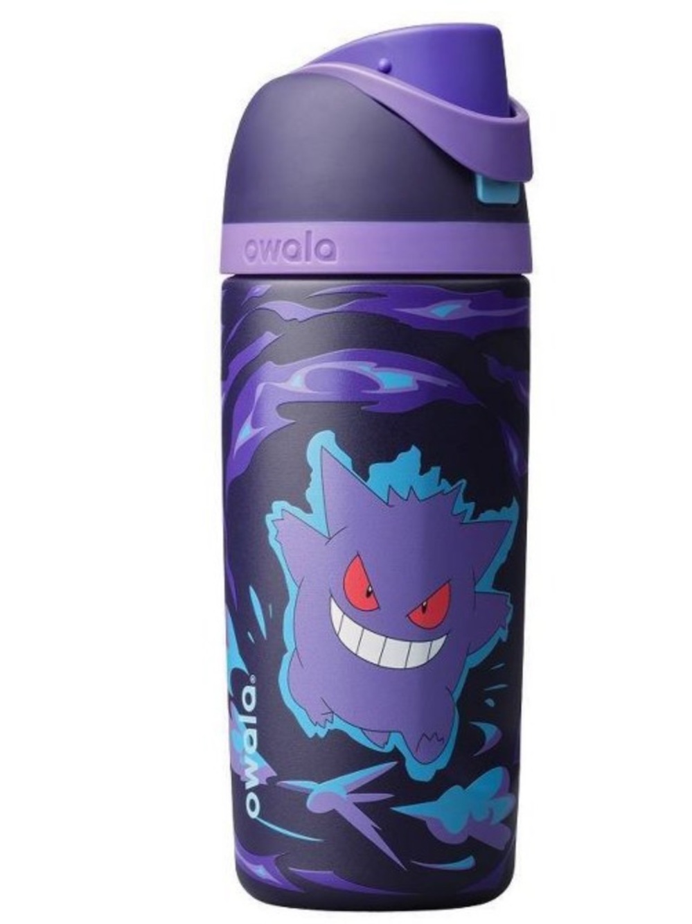 Pokemon Purple Gengar Kids Water Bottle by Owala